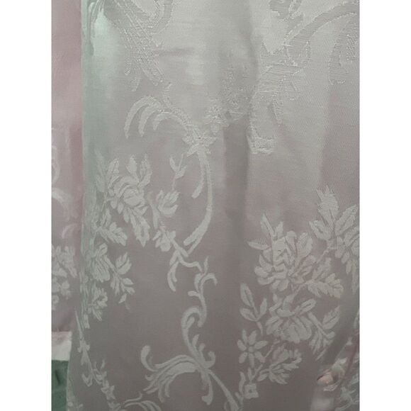 Adonna Women Pink Floral Matte Satin Pajamas Size XXL Top / L Bottom - Picture 9 of 10